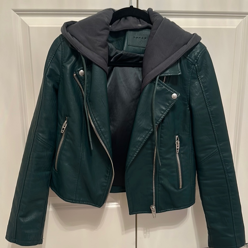 Blanknyc faux leather jacket